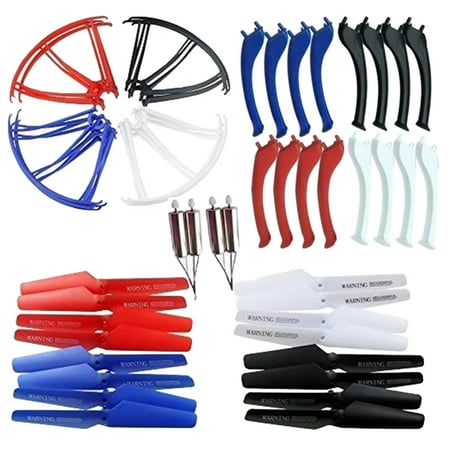 Set of 52pcs Propeller Protectors Motors Spare Parts for X5S X5SC X5SW Quadcopter