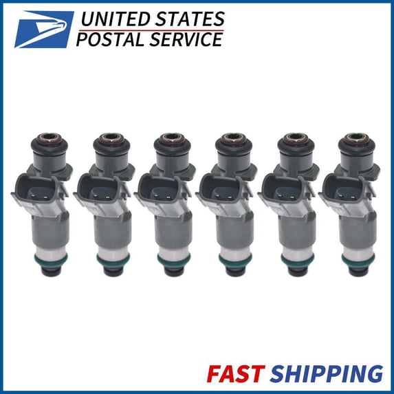 Set of 6 16450-R70-A01 Fuel Injectors For Honda Accord Acura MDX TL TSX 3.5 3.7 US