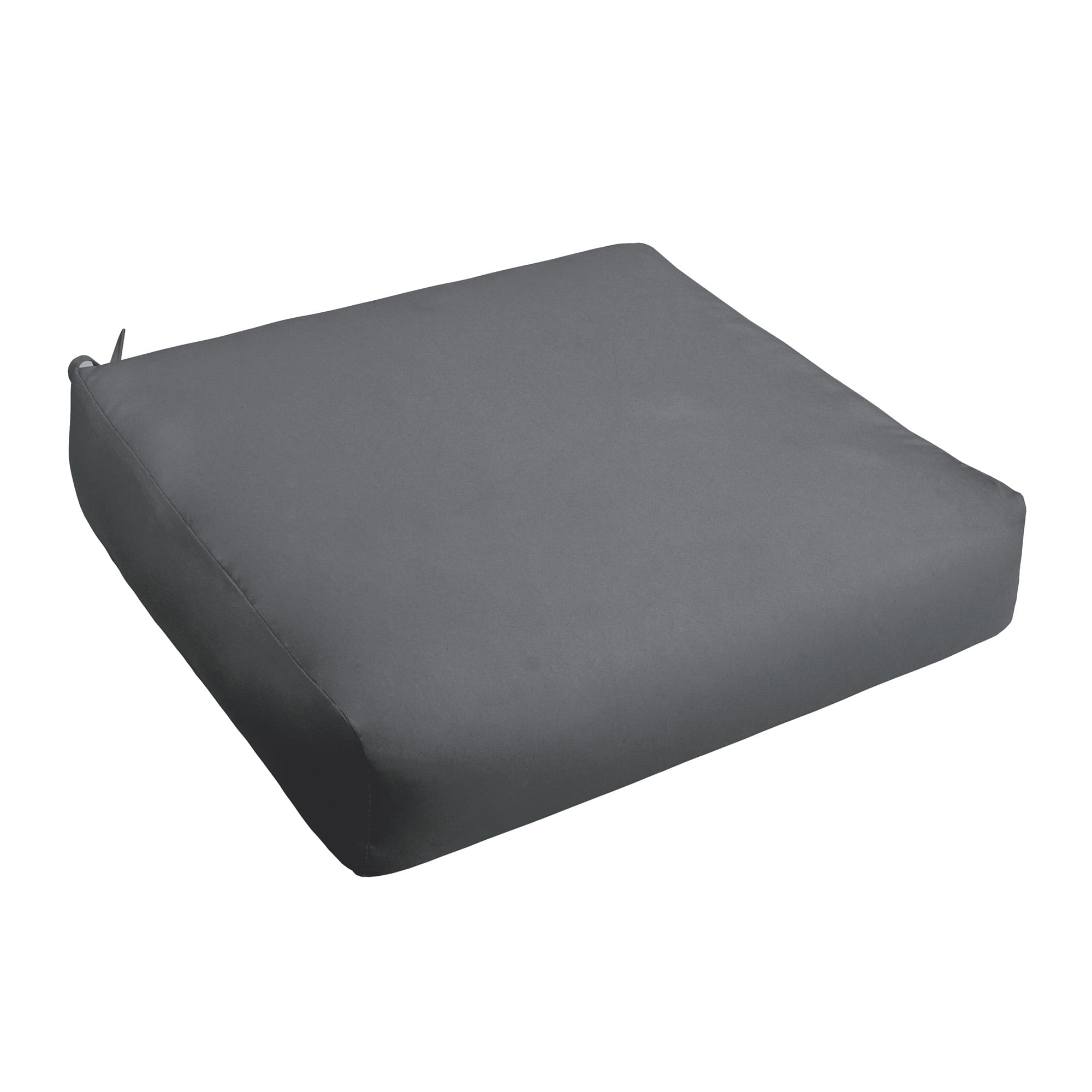 Set of 6 23" x 25" Charcoal Gray Solid Sunbrella Indoor and Outdoor