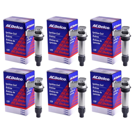 Set of 6 ACD-OEM Direct Ignition Coil BS-C1555 fit Cadillac GMC SRX 07-17