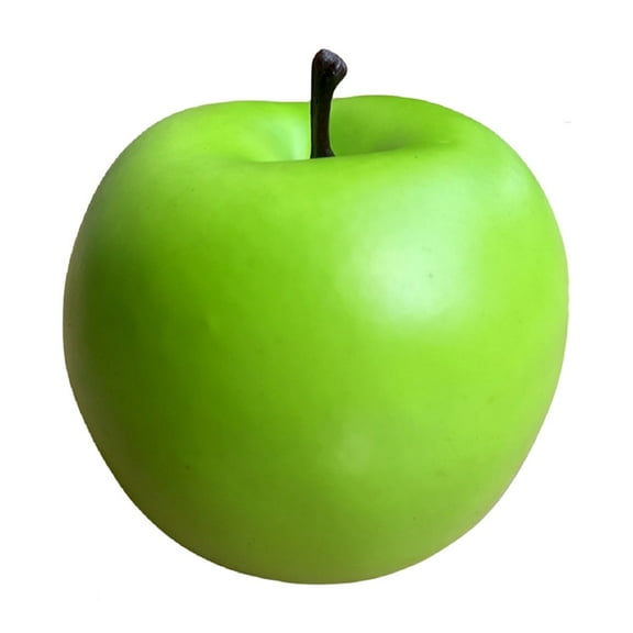 Lifelike Apples Decor - Set of 6 Fruit Models for Wedding Decorations, Kitchen Display, Table Centerpieces & Home Showcase Props