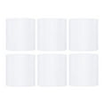 thumbnail image 1 of Set of 6 Barrel Drum 7 Inch Clip On Chandelier Lamp Shades, 1 of 3