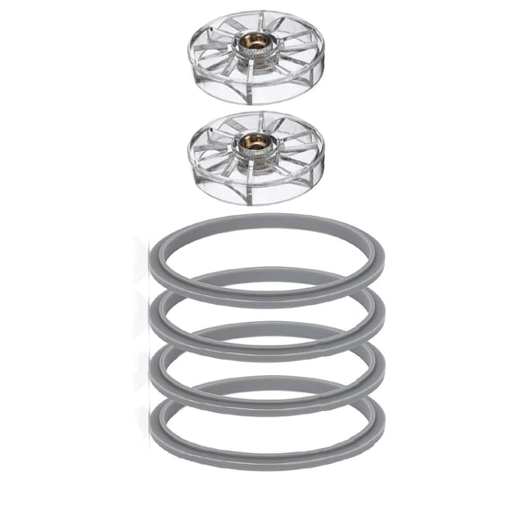 Set of 6 Blenders Base Gear Leakproof Gasket Replacement Part Sealing Rings Suitable for Various Models 600W 900W