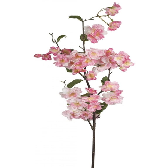 Set of 6 Cherry Blossom Branch Faux Plants And Trees