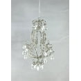 thumbnail image 1 of Set of 6 Clear Beaded Chandelier Ornament, 1 of 1