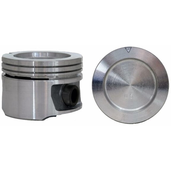 Set of 6 Dish Top Pistons for 87-89 GM 2.8L/173 with Aluminum Head | 1.00mm (.040 Oversized) | 90.00mm Bore Diameter