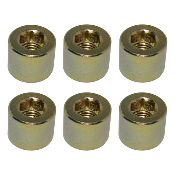 Set of 6 Exhaust Manifold Barrel Nuts