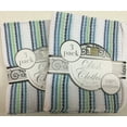 thumbnail image 1 of Set of 6 Extra Large Waffle Weave Dish Cloths, Blue/Green, 1 of 2