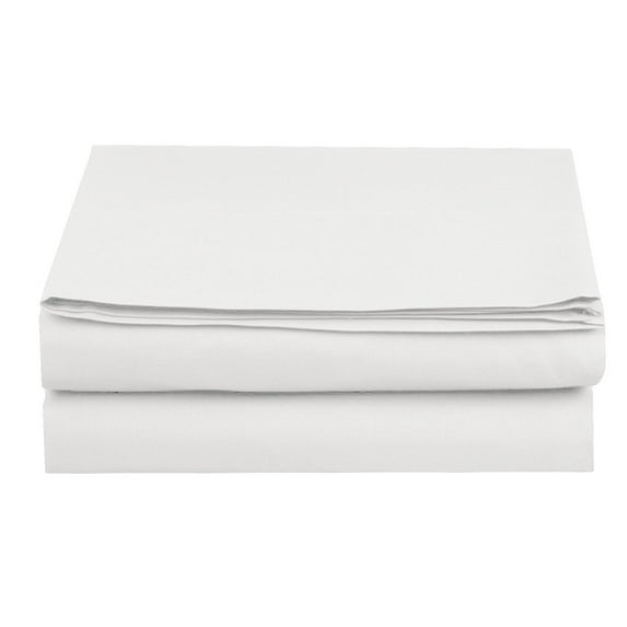 Set of 6 Extra-Long Fitted Sheet Deep Pocket King Size White