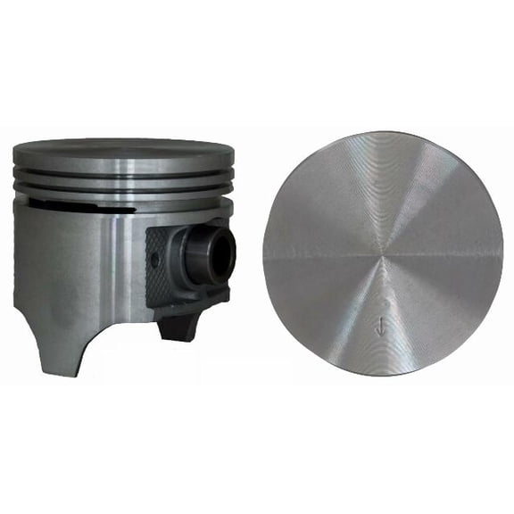 Set of 6 Flat Top Pistons for 61-72 Ford 2.8L/170-1.580" CH | .060 (1.50mm Oversized) | 3.560in. Bore Diameter