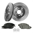thumbnail image 1 of Set of 6 Front 296mm Brake Disc Rotors-Ceramic Brake Pad Kit For 2005-2019 Nissan Frontier, 1 of 8