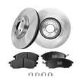 thumbnail image 1 of Set of 6 Front 320mm Brake Disc Rotors-Ceramic Brake Pad Kit For 2013 Infiniti M35H, 1 of 8
