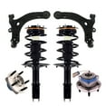 thumbnail image 1 of Set of 6 Front Lower Control Arm Ball Joint-Wheel Hub Bearing Assembly-Quick Complete Strut-Coil Spring Assembly For 2005-2009 Buick Allure, 1 of 9