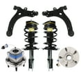 thumbnail image 1 of Set of 6 Front Lower Control Arm Ball Joint-Wheel Hub Bearing Assembly-Quick Complete Strut-Coil Spring For 2005-2009 Buick Allure, 1 of 10
