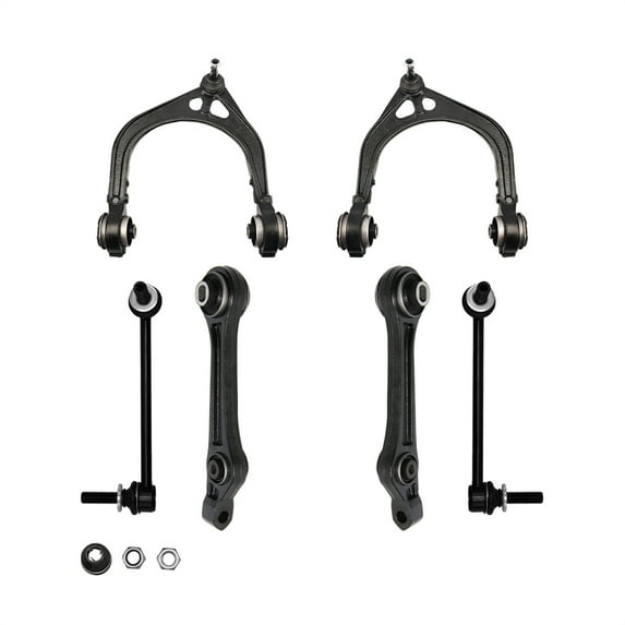 Set of 6 Front Upper Control Arm Ball Joint-Lower Rearward Control Arm-Sway Bar Link For 2005-2008 Dodge Magnum