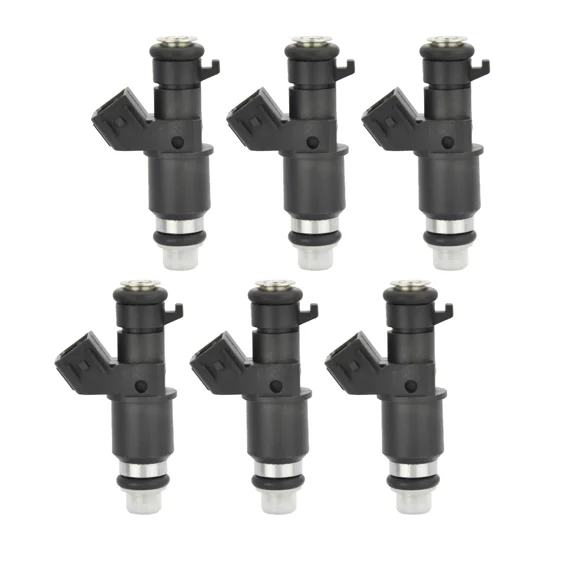 Set of 6 Fuel Injectors for 2003-2017 Acura MDX Honda Accord Odyssey Pilot Saturn Vue - FJ485