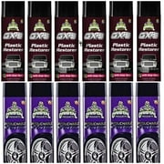 P&F GX-3 Plastic Restorer and Wet Tire Shine, Set of 6