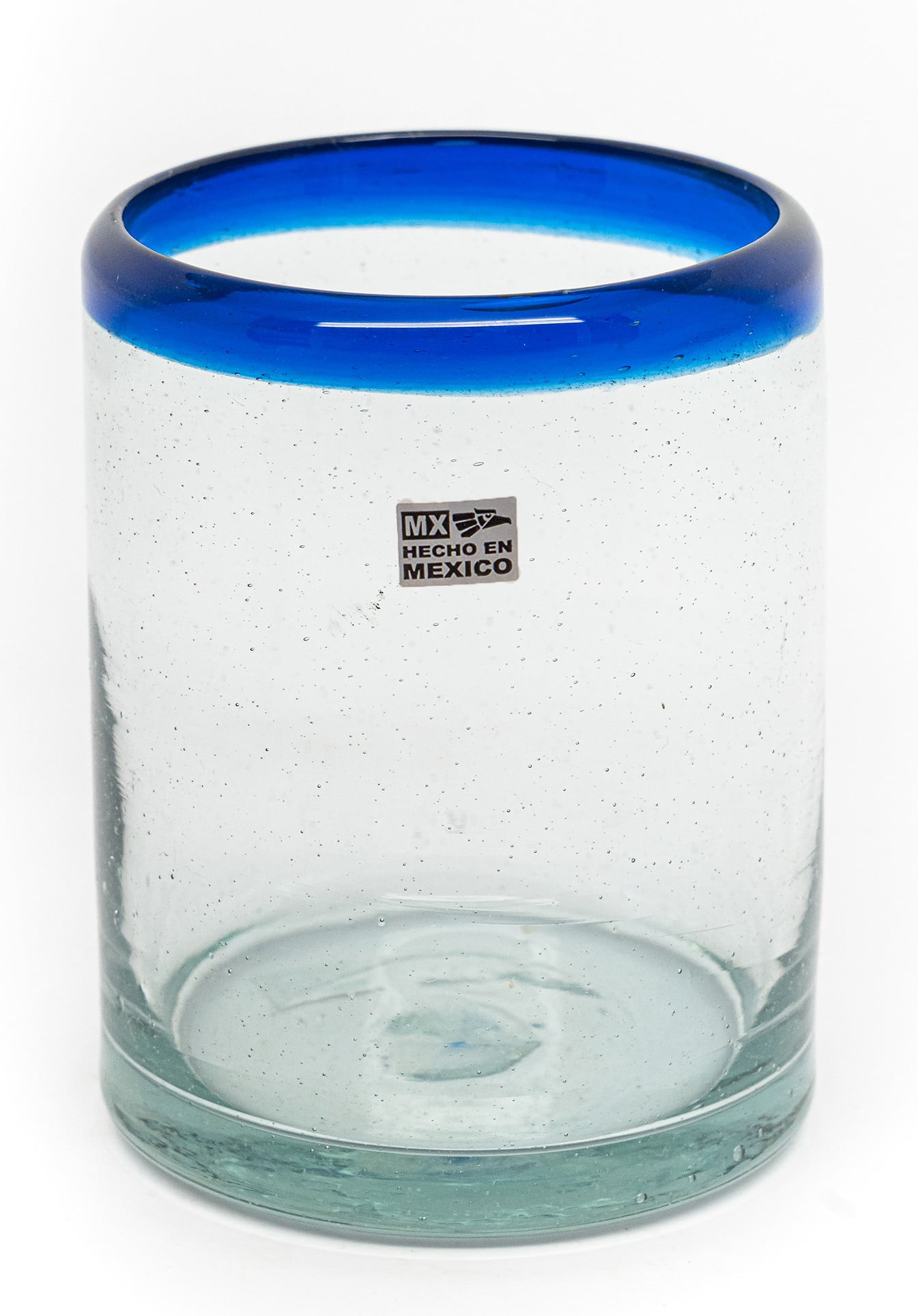 https://i5.walmartimages.com/seo/Set-of-6-Hand-Blown-Tumbler-10-oz-Glasses-from-Mexico-with-Cobalt-Blue-Rim-Rustic-Handcrafted-Recycled-Bubble-Glass-Drinking-Glassware_39433052-2559-463e-b643-aa69cdc56f66.26dbc2d01b4183bb8cda15216f23564b.jpeg