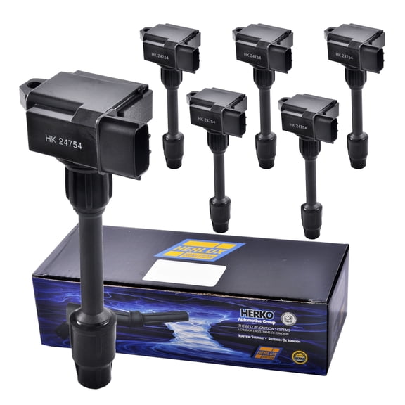Set of 6 Herko Direct Ignition Coil B093 for Infiniti Nissan I30 Maxima 00-01