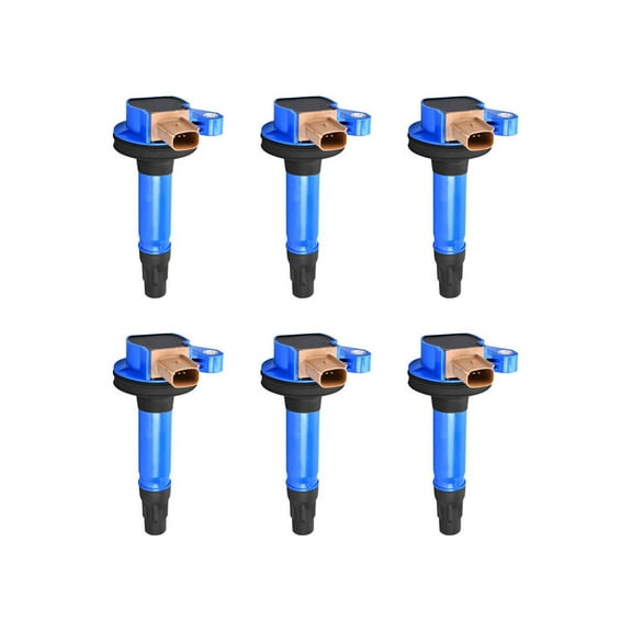 Set of 6 High Performance Ignition Coils Compatible with 2014 Lincoln MKT 3.5L Replacement for FD487