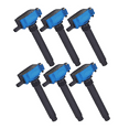 thumbnail image 1 of Set of 6 High Performance Ignition Coils Compatible with 2016-2017 Jeep Cherokee 3.2L 3239CC 198Cu. In. V6 Replacement for UF648 C1791, 1 of 1