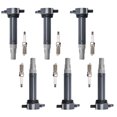 thumbnail image 1 of Set of 6 ISA Ignition Coil and Spark Plugs Compatible with 2006-2008 Dodge Magnum 2.7L V6 Replacement for UF502, 1 of 1