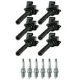 thumbnail image 1 of Set of 6 ISA Ignition Coils & 6 Spark Plugs for 1998-2001 Acura SLX & Honda Passport 3.2L 3.5L Replacement for UF245, 1 of 1
