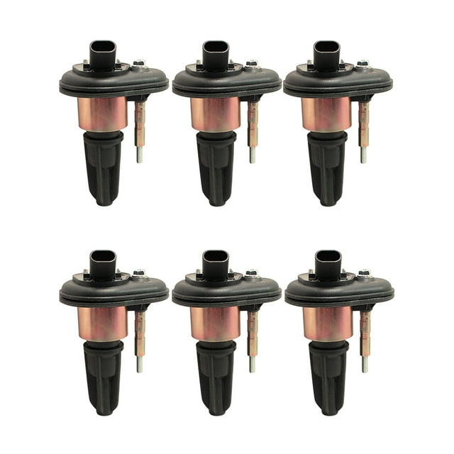 Set of 6 ISA Ignition Coils Compatible with 20022005 Chevrolet Trailblazer 4.2L V6 20042006