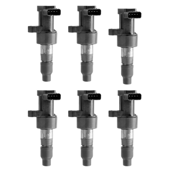 Set of 6 ISA Ignition Coils Compatible with 2002-2008 Jaguar X Type S Type Replacement for C1402 5C1399 UF435