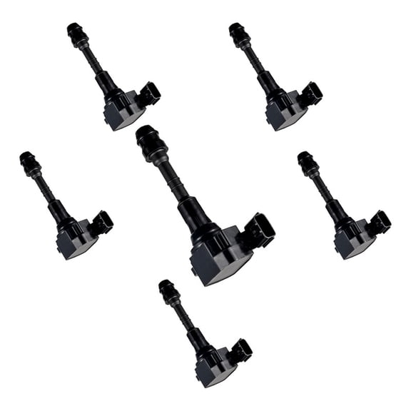 Set of 6 Ignition Coils for Nissan Altima Maxima Murano Pathfinder Quest I35 QX4 3.5L V6 Replacement for UF349 C1406