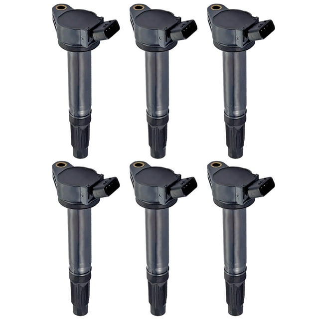 Set of 6 ISA Ignition Coils Compatible with 20072019 Toyota Camry