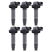 Set of 6 ISA Ignition Coils Compatible with 2008-2015 Mazda CX-9 3.7L V6 2011-2017 Ford Explorer 3.5L V6 Replacement for UF553 C1595