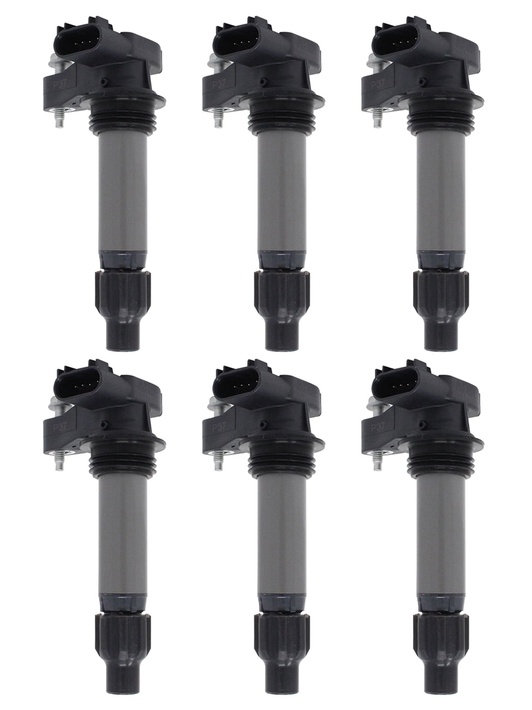 ISA AUTO Set of 6 ISA Ignition Coils Compatible with 2008-2018 V6 3.6L Lacrosse CTS Camaro Impala Terrain SRX Replacement for UF569 12632479