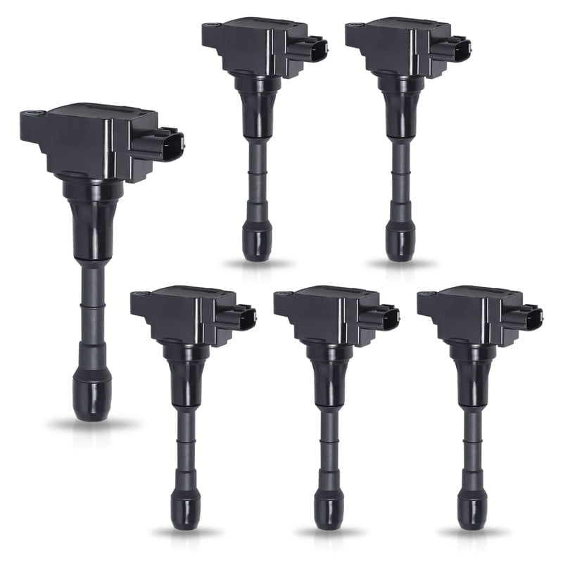 Set of 6 ISA Ignition Coils Compatible with 2008-2013 Infiniti G37 2011-2013 M37 V6 3.7L Replacement for UF617