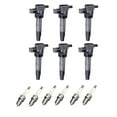 thumbnail image 1 of Set of 6 ISA Ignition Coils and 6 NGK Spark Plugs Compatible with 2007 Hyundai Sonata GLS 2.4 V6 Naturally Aspirated Replacement for UF546, 1 of 4