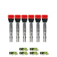 thumbnail image 1 of Set of 6 ISA Ignition Coils and 6 Spark Plugs Compatible with  2008 Audi A6 Base Sedan 4-Door 3.2L Replacement for UF529, 1 of 1