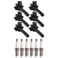 thumbnail image 1 of Set of 6 ISA Ignition Coils and 6 Spark Plugs Compatible with Acura SLX 1998-1999 3.5L V6 3494cc -ci  Replacement for UF245, 1 of 1