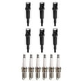 thumbnail image 1 of Set of 6 ISA Ignition Coils and 6 Spark Plugs Compatible with BMW 750Li xDrive 2010-2012 Base Sedan 4-Door 4.4L 4395CC V8  Replacement for UF592, 1 of 1