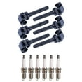 thumbnail image 1 of Set of 6 ISA Ignition Coils and 6 Spark Plugs Compatible with Isuzu Trooper 1996-1997 3.2L V6 3165cc -ci  Replacement for UF17, 1 of 1
