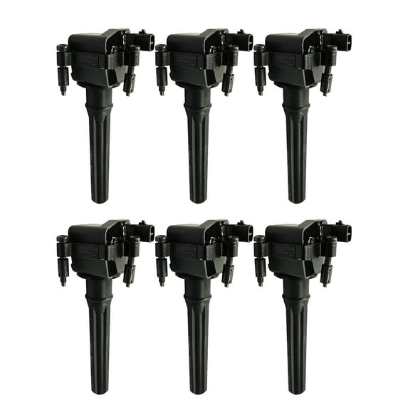 Set of 6 Ignition Coils Compatible with 1998-2001 Chrysler Concorde 3.2L V6 Replacement for UF395 UF269 C1443