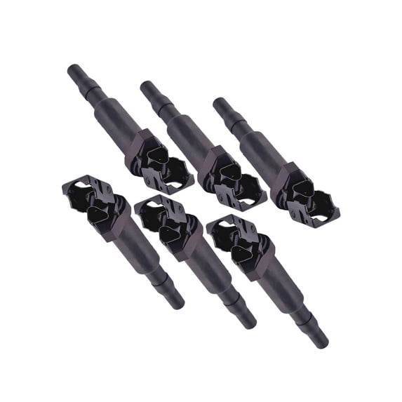 Set of 6 Ignition Coils Compatible with 2003-2009 BMW 525i 2.5L Replacement for UF592