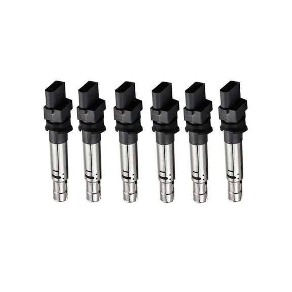 Set of 6 Ignition Coils Compatible with 2004-2009 Audi TT Quattro 3.2L Replacement for UF531