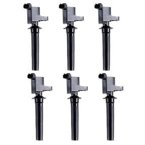 Set of 6 Ignition Coils Compatible with 2005 2006 2007 Ford 500 All Sub Models 3.0L V6 Replacement for FD502 DG500 C1458