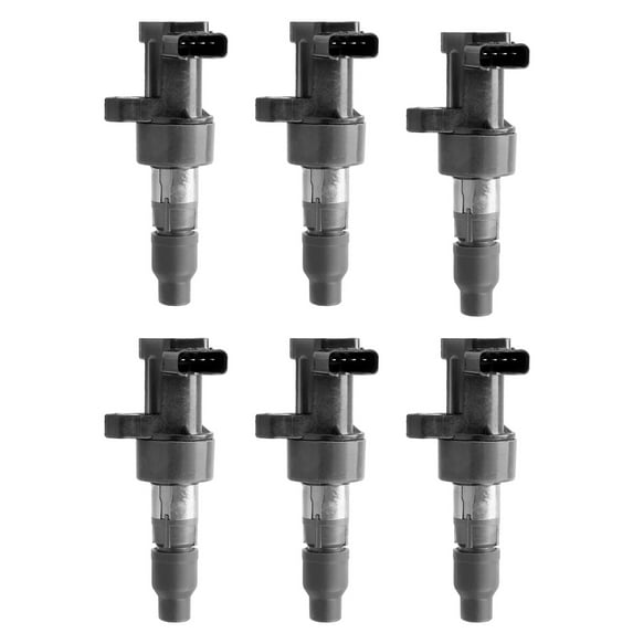 Set of 6 Ignition Coils Compatible with 2006 Jaguar S-Type 3.0L V6 Replacement for UF435 C1402