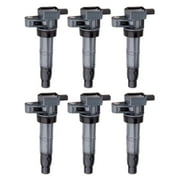 Set of 6 Ignition Coils Compatible with 2007 2008 2009 Kia Sorento 3.8L V6 Replacement for UF546 C1544