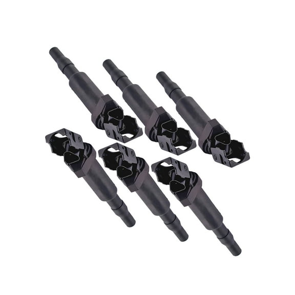 Set of 6 Ignition Coils Compatible with 2014-2016 BMW 328i GT xDrive 2.0L Replacement for UF592