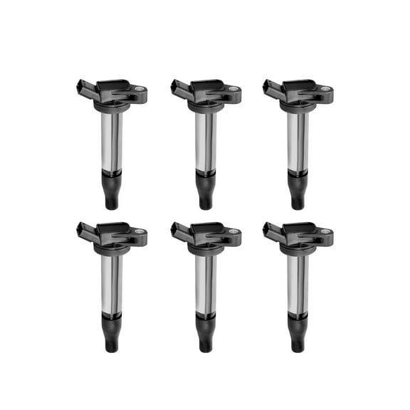 Set of 6 Ignition Coils Compatible with 2016-2019 Toyota Tacoma 3.5L 3456CC V6 Replacement for 90919-A2008