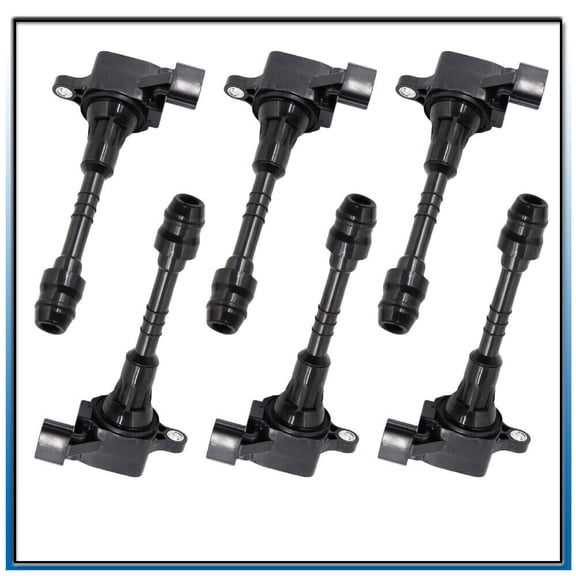Set of 6 Ignition Coils For Nissan 350Z Infiniti FX35 G35 M35 3.5L UF401 C1439