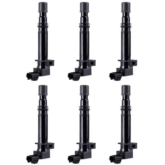 Set of 6 Ignition Coils UF270 Compatible with 2006-2008 Jeep Commander 3.7L V6 Replacement for C1231