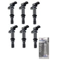 thumbnail image 1 of Set of 6 Ignition Coils and Permatex 22058 Dielectric Tune-Up Grease Compatible with 2002-2008 Jeep Liberty 3.7L V6 Replacement for UF270, 1 of 1